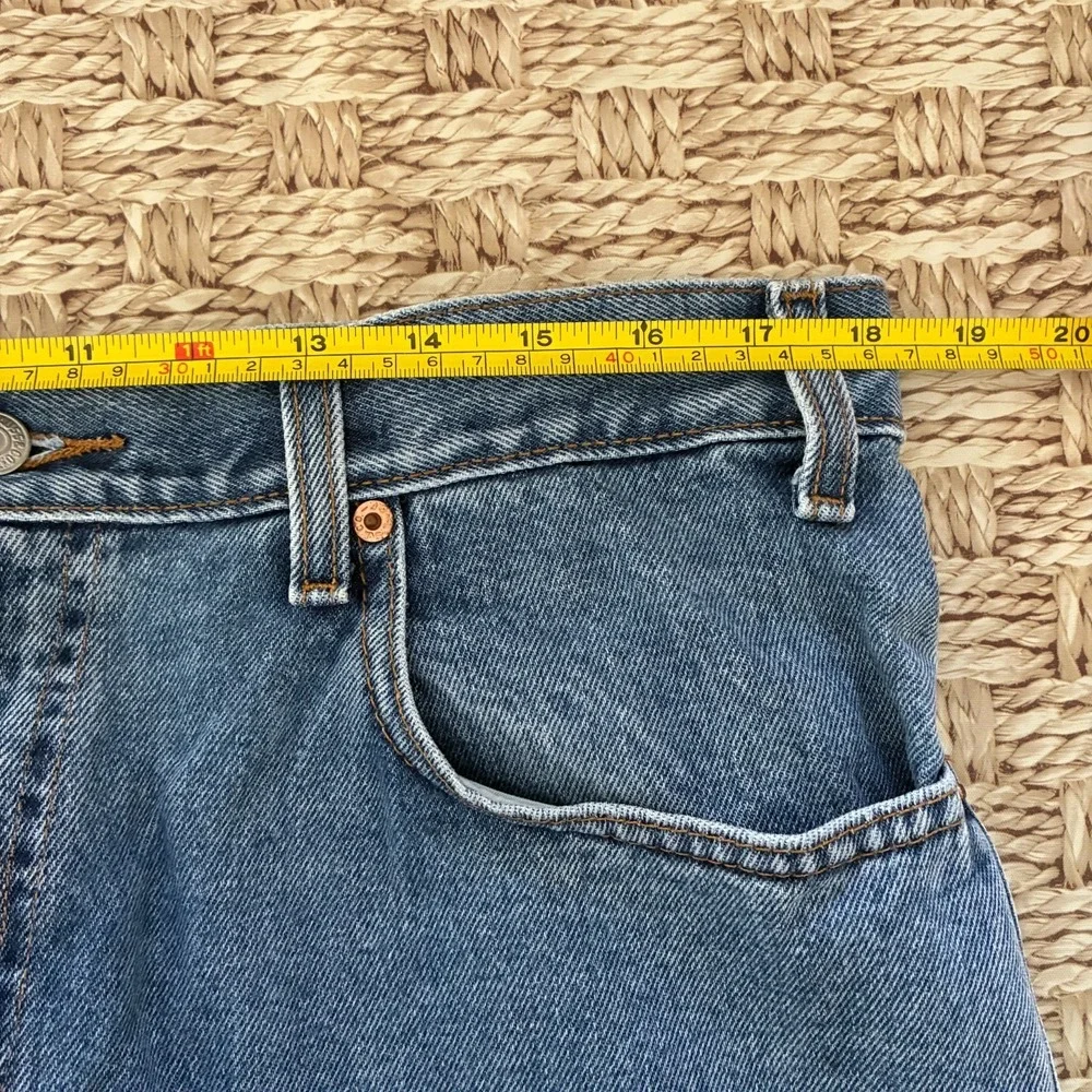 Levi's 550 Men's Relaxed Fit Jeans 36x32 Blue Med Wash Denim 100% Cotton Zip Fly